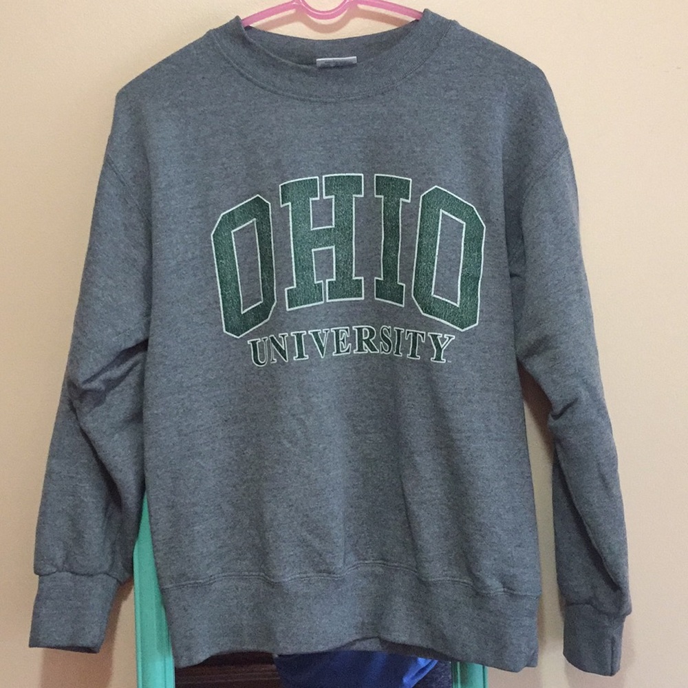 Ohio University crew neck sweater